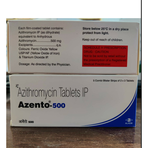 Azithromycin 500 Mg Tablets - Drug Type: General Medicines