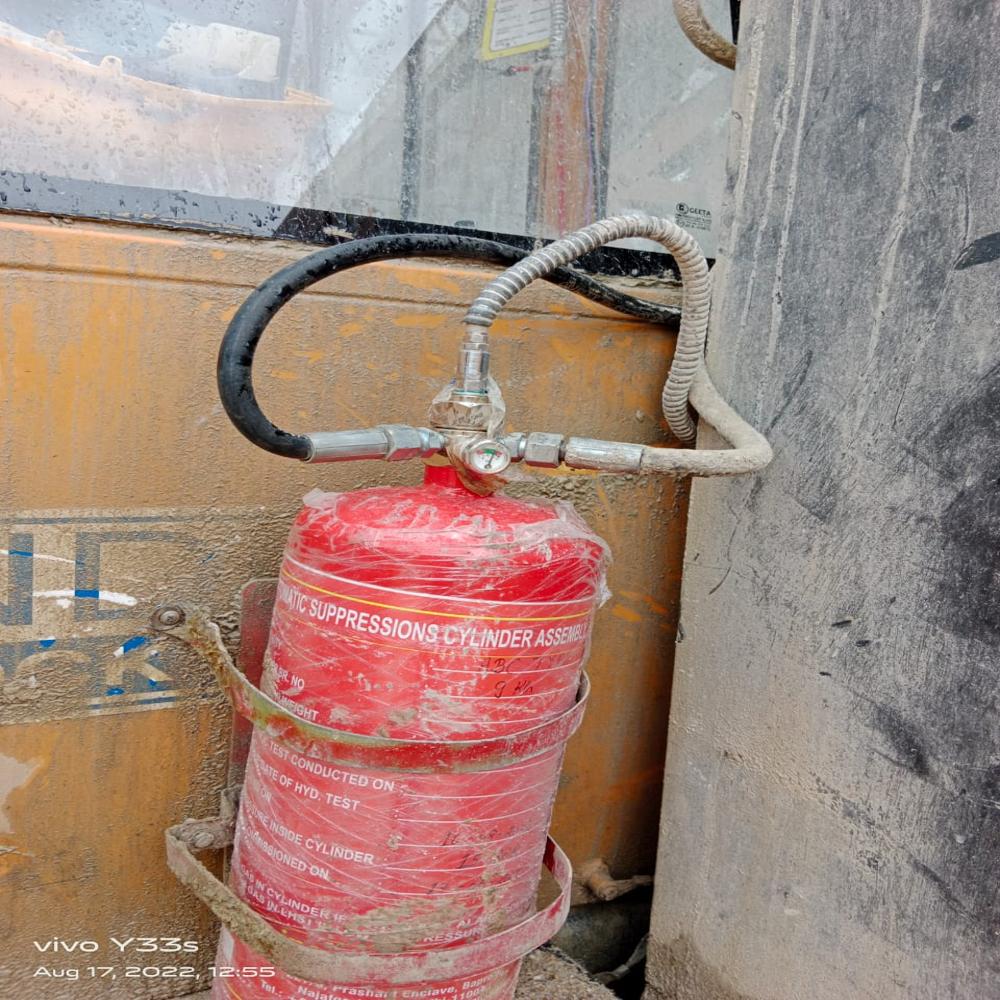 Modular Panel Fire Suppression System - Mild Steel, 4 Kg Capacity, Red Color | Ce & Ul Certified, Automatic Operation, Fire Class C, Discharge Time 7-10 Sec