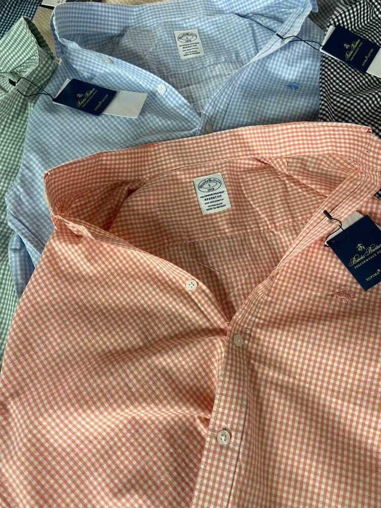 Paper Cotton Checks Casual Shirts