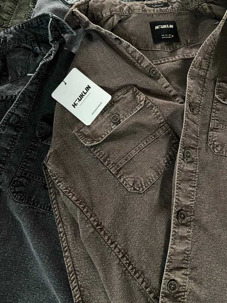 Twill Laffer Plain Casual Shirts