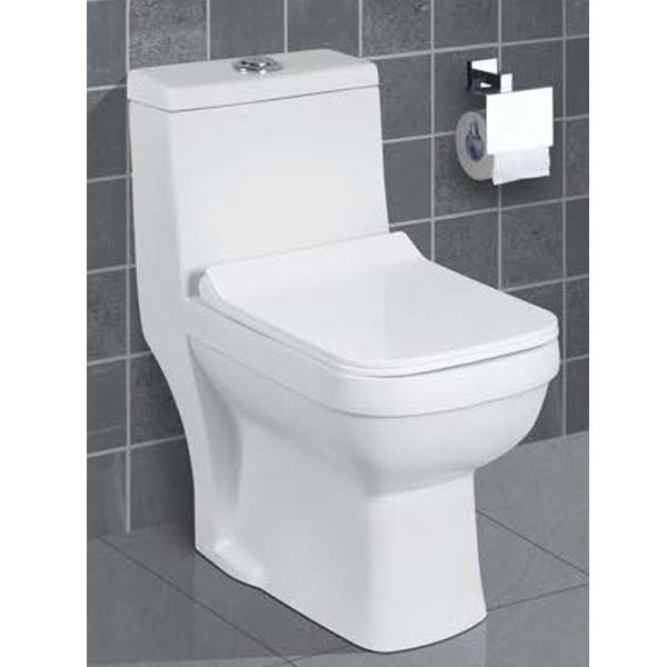 102-Magenta Designer One Piece Toilet