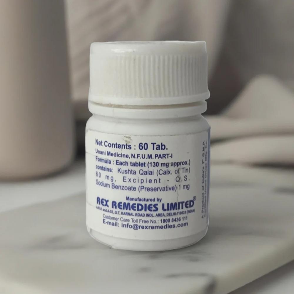 Rex Qurs Kushta E Qalai 60 Tablets