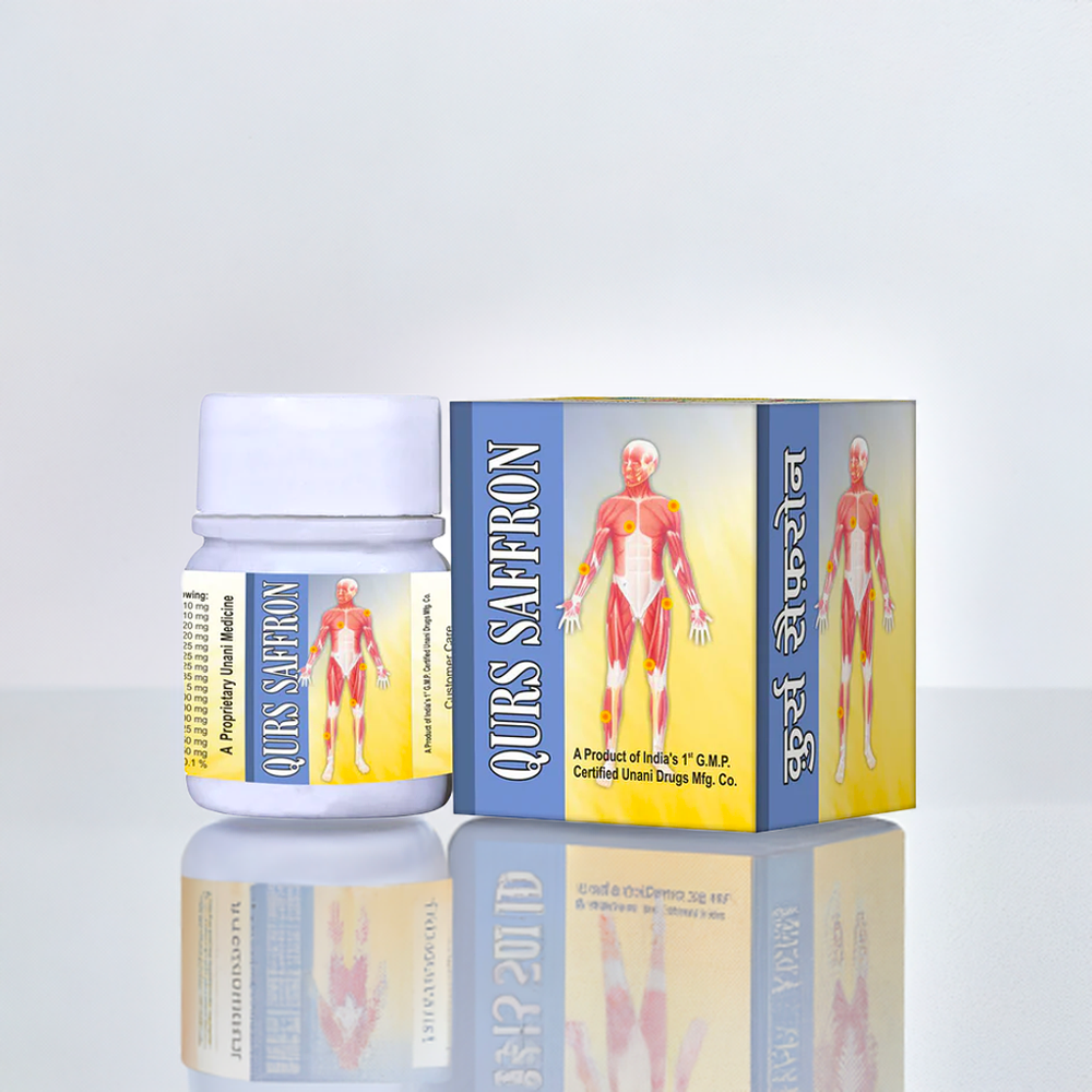Rex Qurs Saffron 15 Tablets - Age Group: For Adults