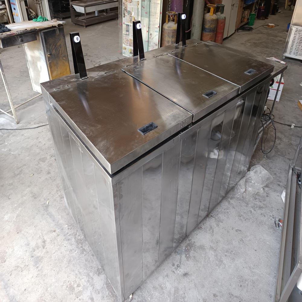 Stainless Steel Undercounter Refrigerator