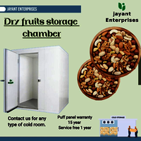 Dry Fruits Storage Chamber - Capacity: 5 Ton