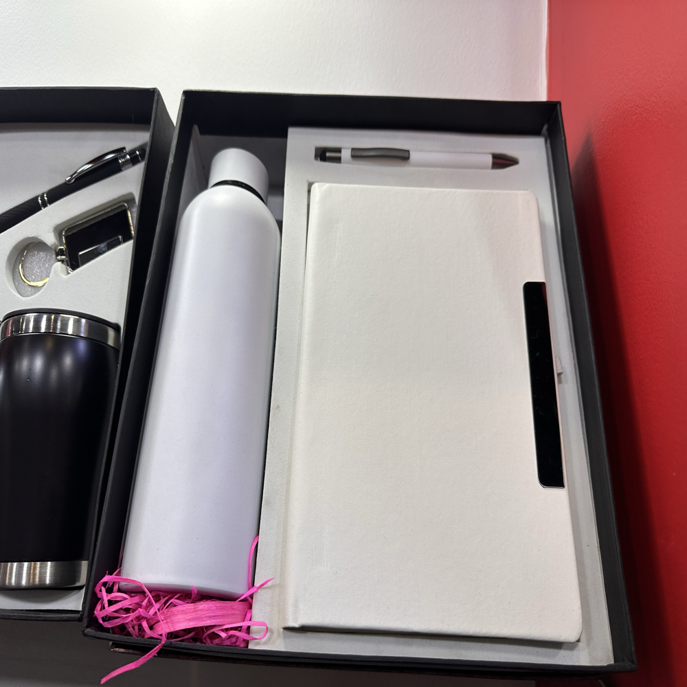 Corporate Gift Combo Set Pen Notebook Bottle Combo Set