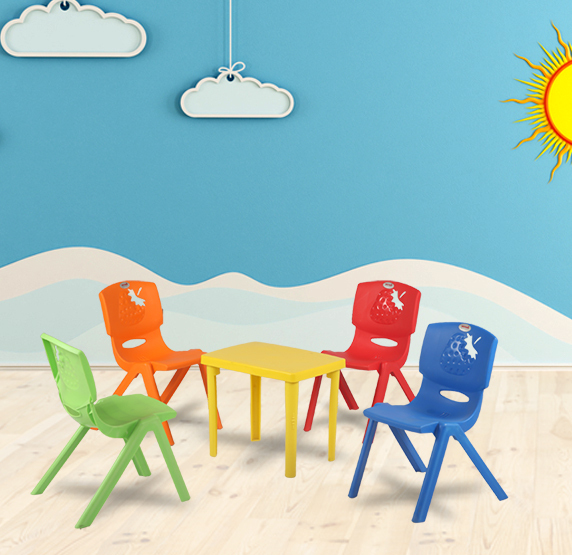 Kid With Strawberry Baby Chair Table Sets