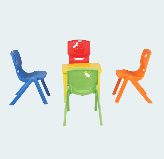 Kid With Strawberry Baby Chair Table Sets