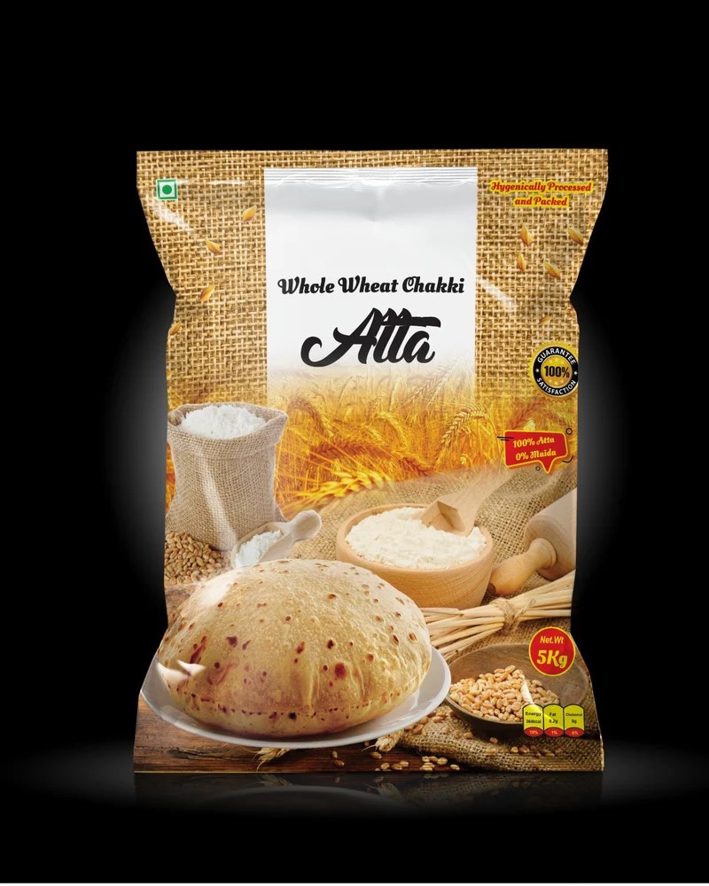 flours & Atta packaging pouch
