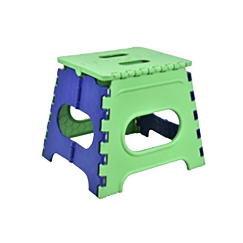 12 Inch Folding Stool - Color: Blue