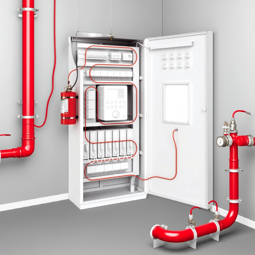 CNC Machines Automatic Fire Suppression