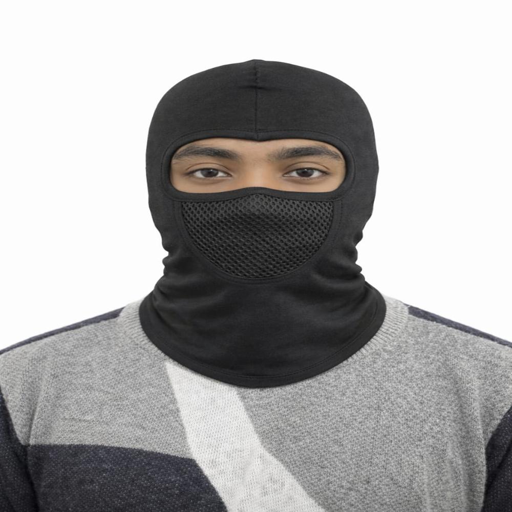 Cotton Spandex Balaclava With Nose Filter