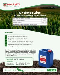 Chelated Zinc As Zinc Glycine (liquid Fertilizer)