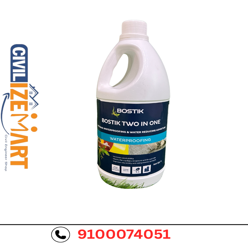 BOSTIK 2 IN 1 WATER REDUCING MIXTURE WATERPROOFING CHEMICAL