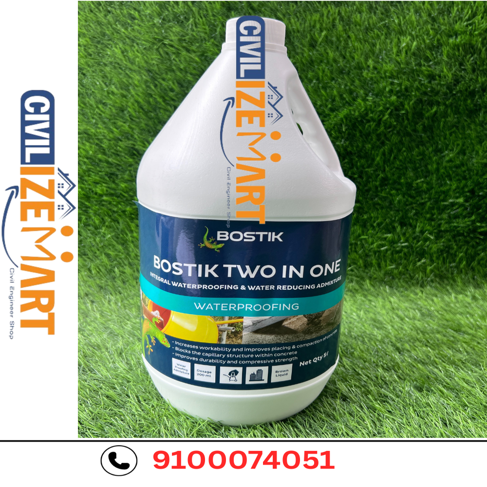 BOSTIK 2 IN 1 WATER REDUCING MIXTURE WATERPROOFING CHEMICAL
