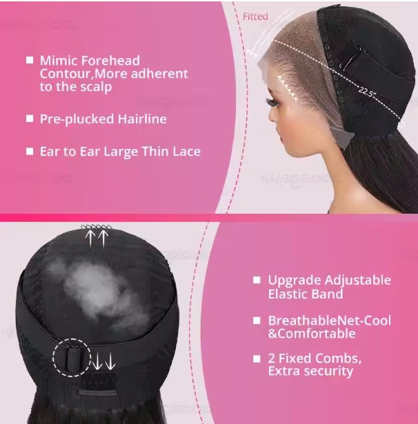 The Devote 13x4 Bob Human Hair Wig | Transparent Lace with Bleached Knots | Brazilian Straight Lace Front Wig