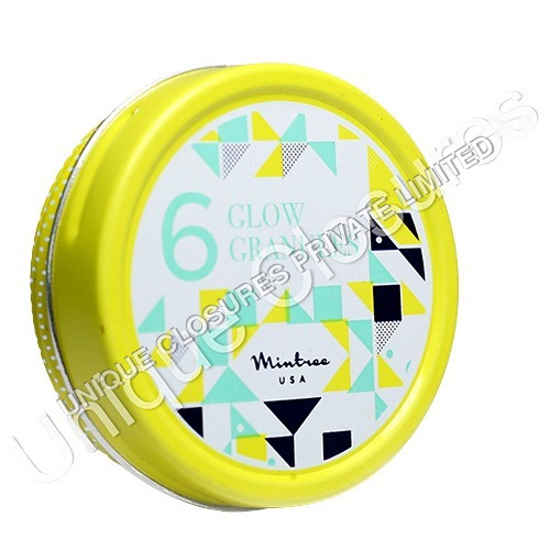 20Gm Notching Aluminium Container - Color: Multi Color