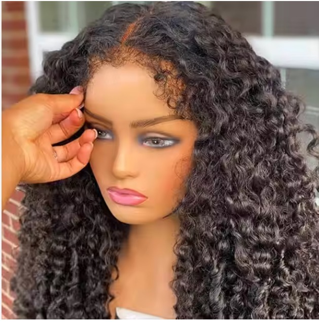 The Devote Real Afro Human Hair Lace Front Wig | Swiss HD Lace with 4C Baby Hair | Glueless Wig for Women