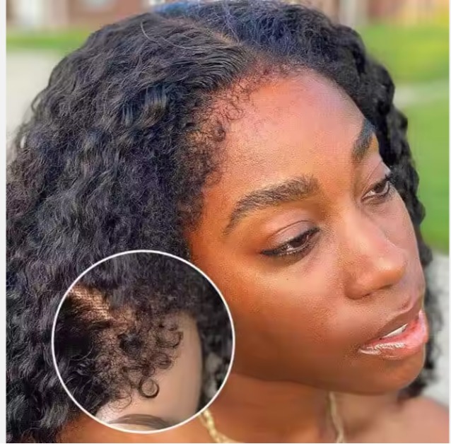 The Devote Real Afro Human Hair Lace Front Wig | Swiss HD Lace with 4C Baby Hair | Glueless Wig for Women