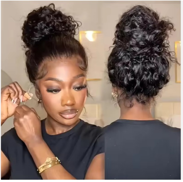 The Devote Real Afro Human Hair Lace Front Wig | Swiss HD Lace with 4C Baby Hair | Glueless Wig for Women