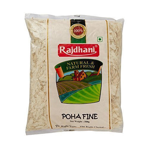 Poha Printed Pouch - Coating Type: Multicolor
