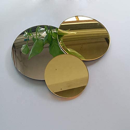 Golden Mirror - Dimension (L*w*h): 22 X 12 X 3 Centimeters Centimeter (Cm)