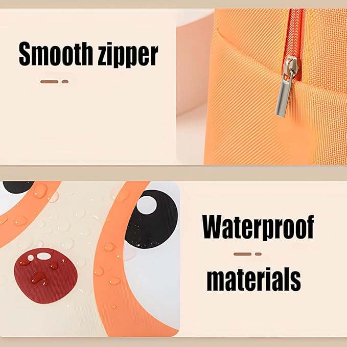 Insulated 3D Cartoon Prints Lunch Bag