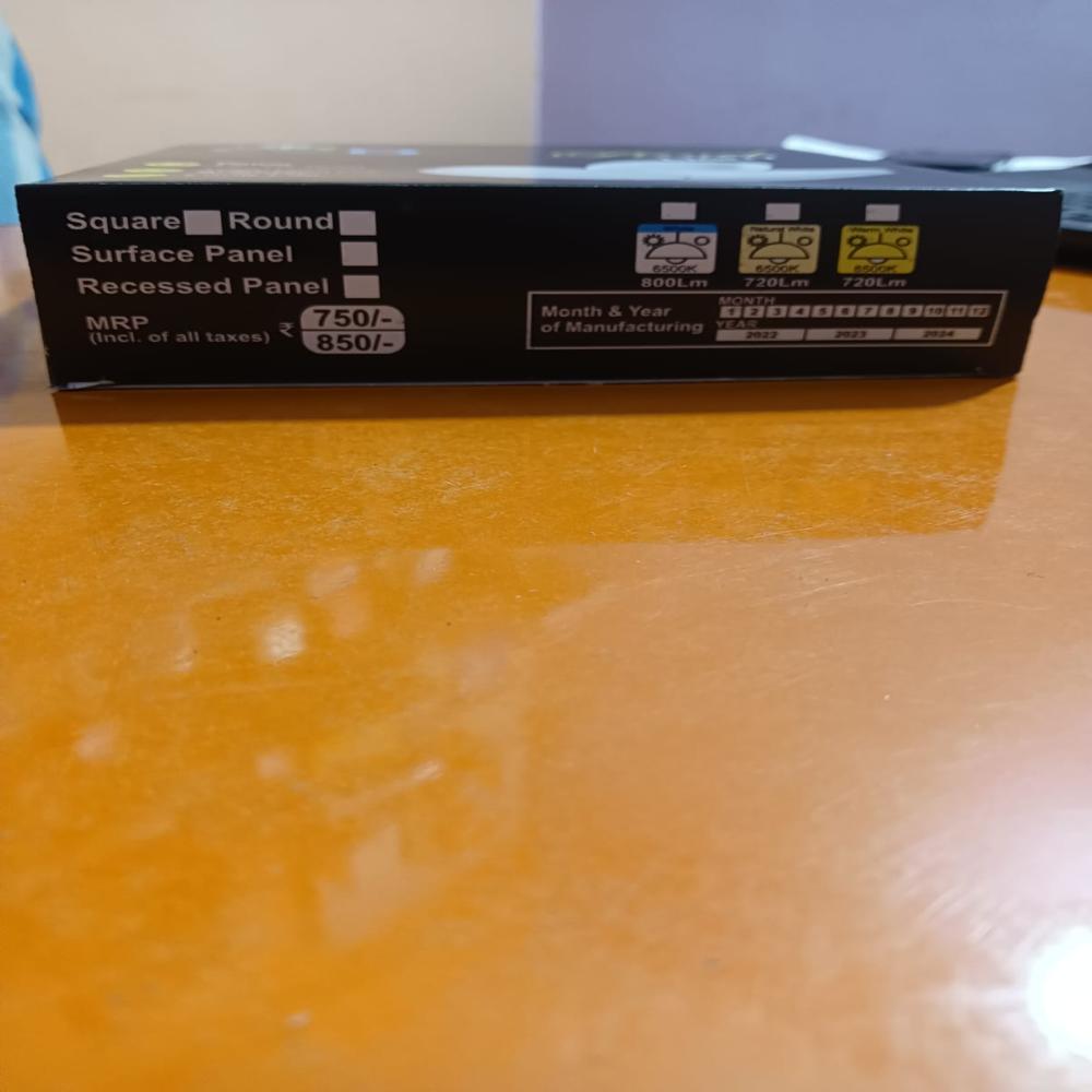 15w Panel Light - Application: Living Rooms