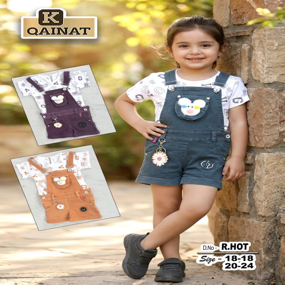D.no-09 Kids Short Dangri