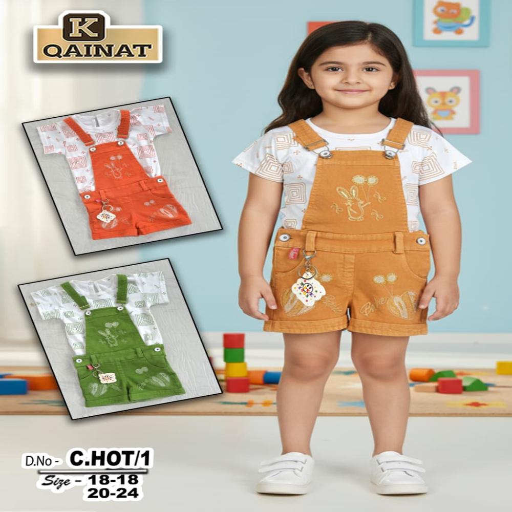 D.NO-10 Kids Short Dangri