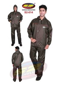 S2 014 PU Rain Suit with Taping