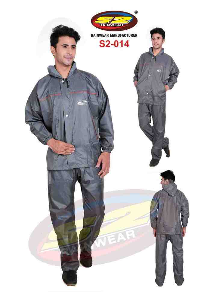 Brown Pu Rain Suit - Color: Assorted