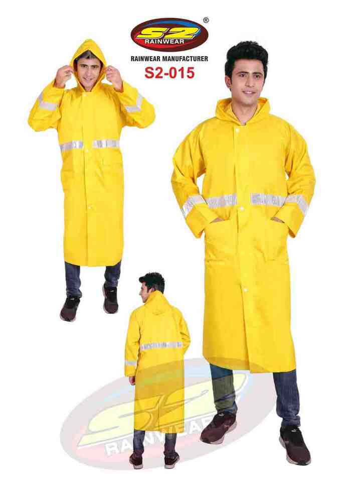 Fluorescent Raincoat - Color: Assorted