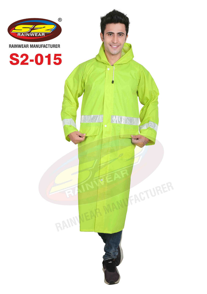 Fluorescent Raincoat - Color: Assorted