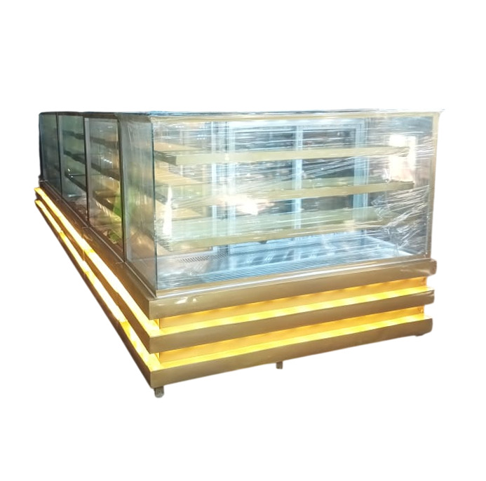 Stainless Steel Bakery Display Counter