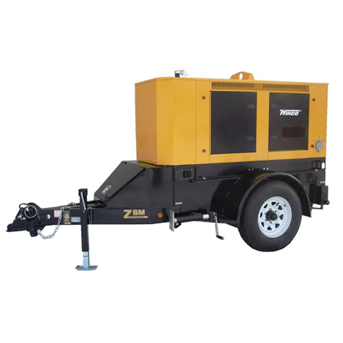 Mobile Portable Generator - Color: Red & Black