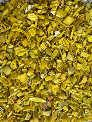Hdpe Caps Yellow Grinding - Color: Multicolor