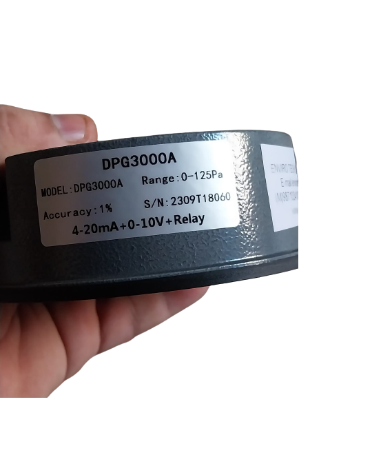 GEMTECH / Series 3000 Digital Pressure Gauge Range 0 to 5.000 KPA