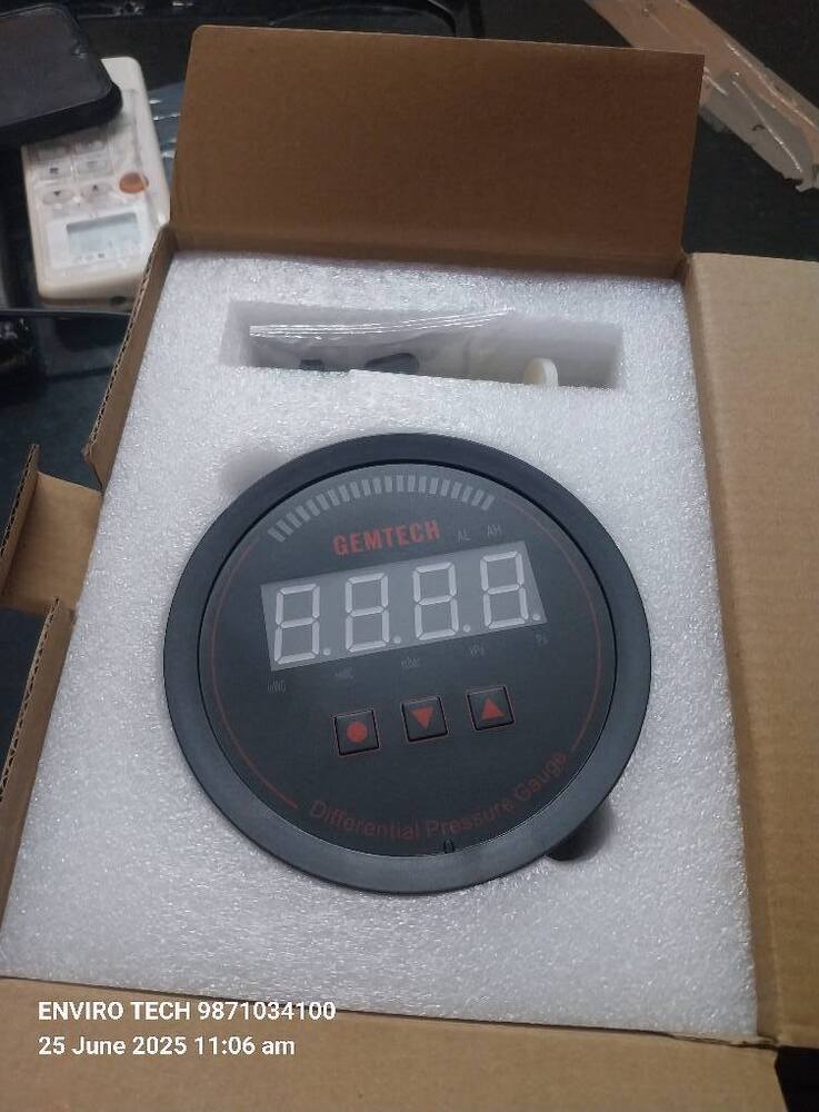 GEMTECH / Series 3000 Digital Pressure Gauge Range 0 to 5.000 KPA