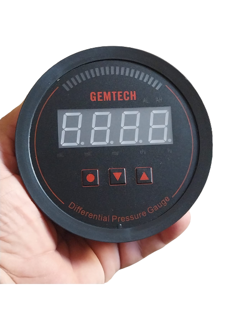GEMTECH / Series 3000 Digital Pressure Gauge Range 0 to 5.000 KPA