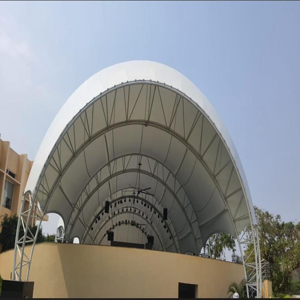 Banquet hall tensile structure