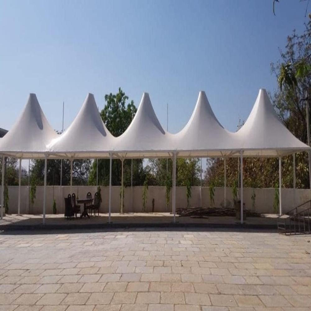 Hotel twin Gazebo tensile structure 