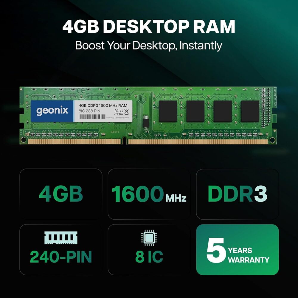 RAM 8gb DDR4