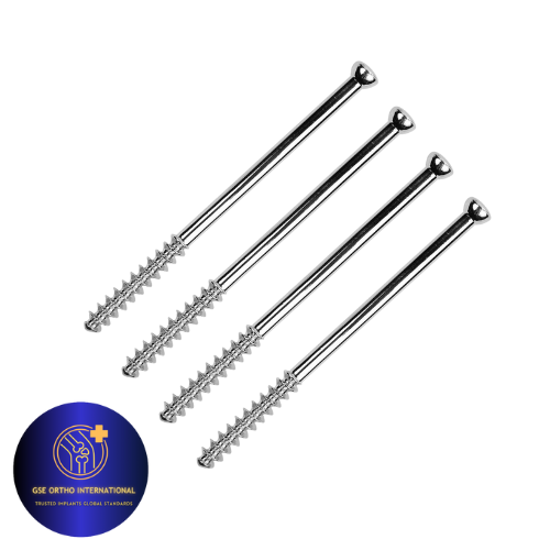 4 MM Cancellous Screw Short Thread