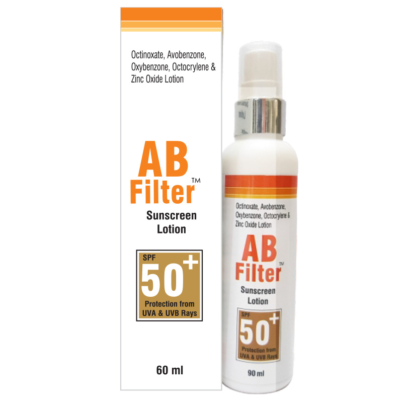 AB Filter SPF 50+ Sunscreen Lotion