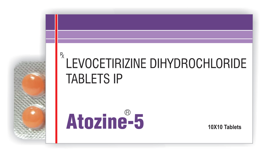 Levocetirizine Dihydrocchloride Tablet 5 MG