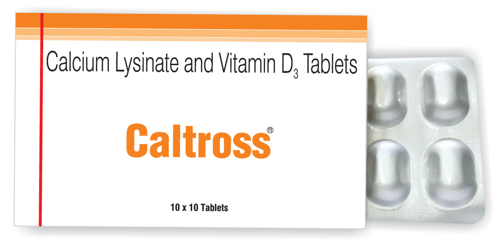 Calcium Lysinate And Vitamin D3 Tablet