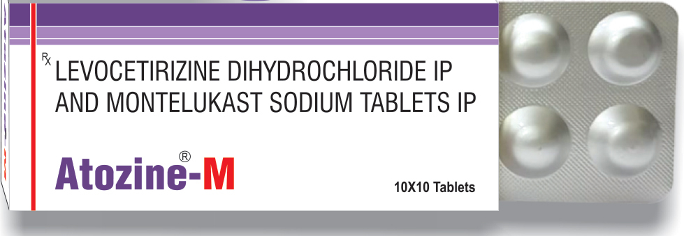 Levocetirizine Dihydrochloride IP And Montelukast Sodium Tablet