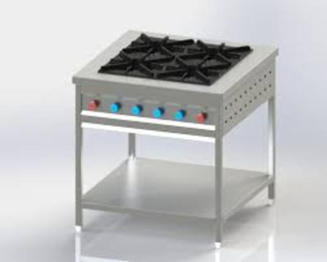 4 Burner Continental Range Without Oven