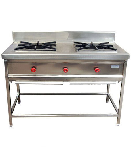 2 Burner Continental Range - Application: Hotel